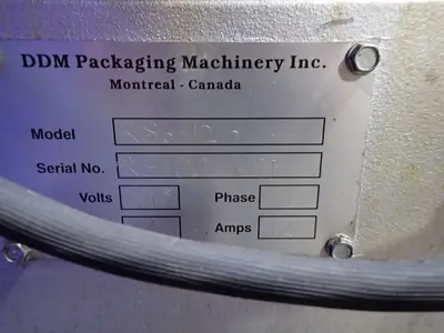 USED DDM PACKINGING MACHINERY RS61214