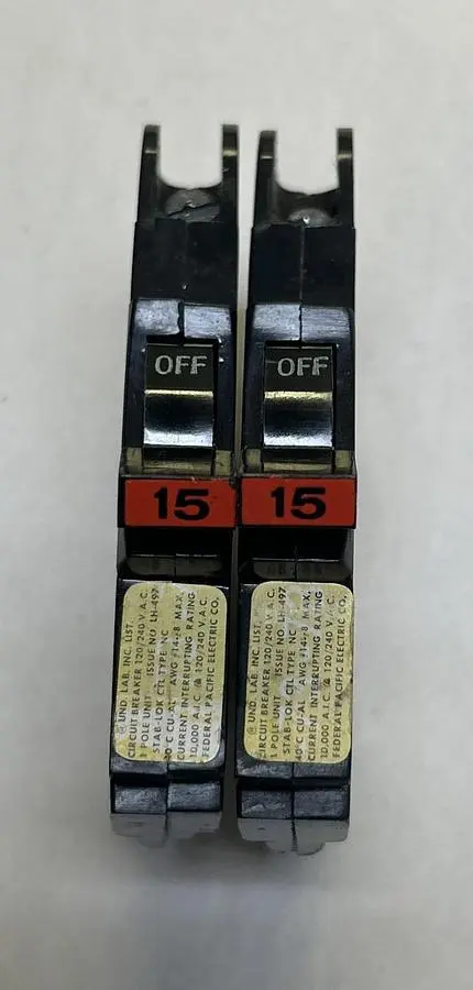 Used FEDERAL PACIFIC NA115 Miscellaneous Equipment (Electrical & Power) | Surplus Asset Holdings #1195292