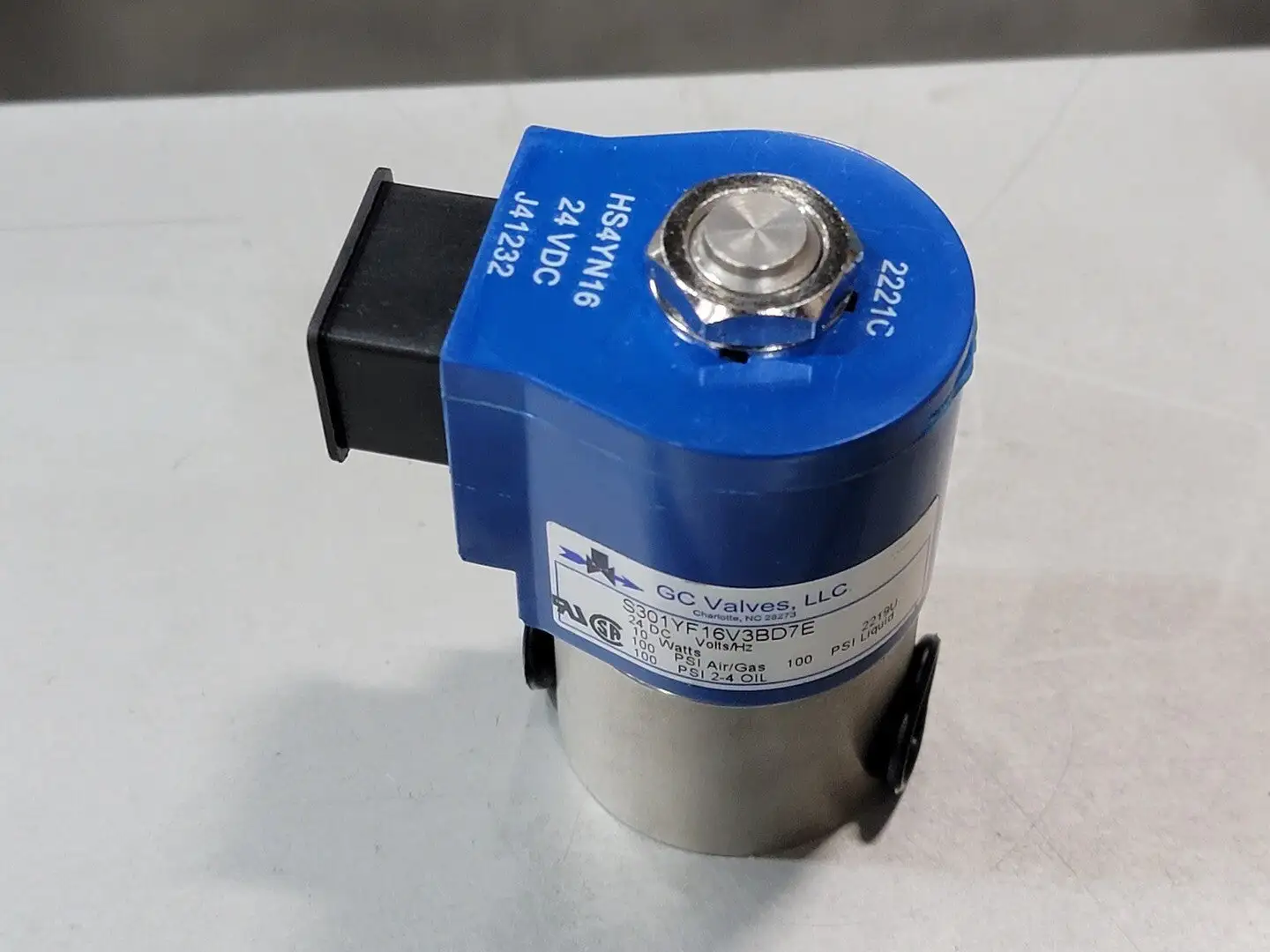 NEW GC VALVES S301YF16V3BD7E