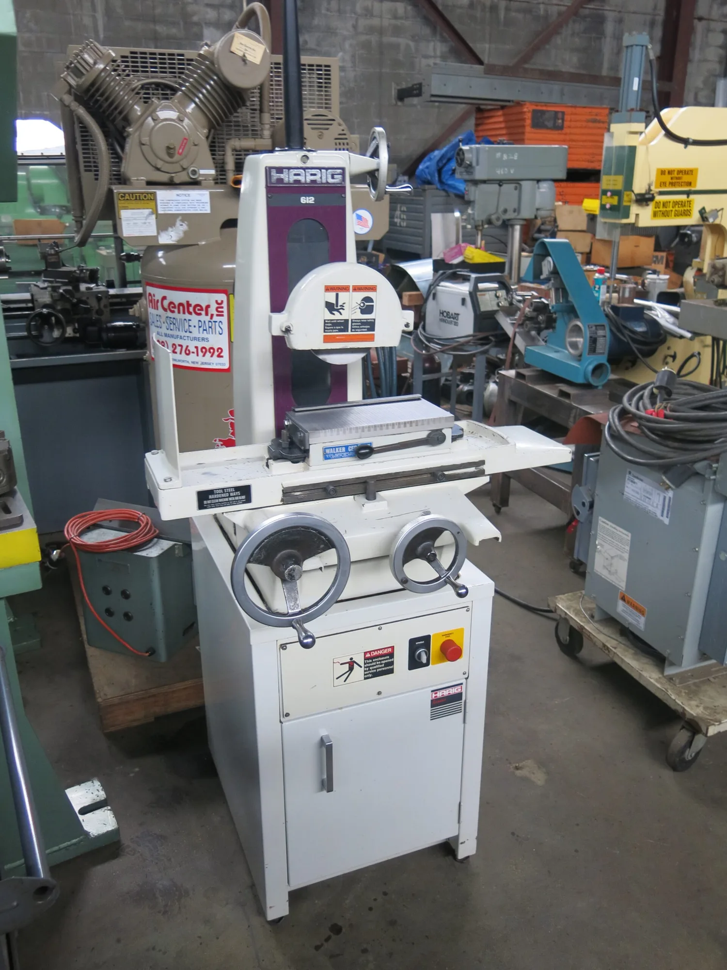 Harig 6″x12″ Handfeed Surface Grinder