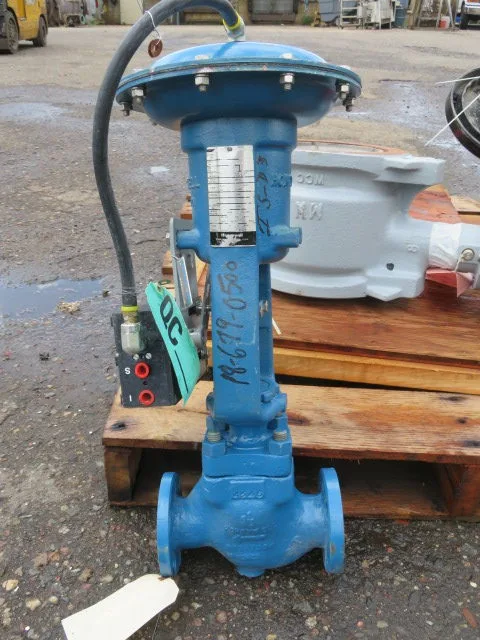 Honeywell 1.5"-150 Steam Valve with Actuator and Positioner