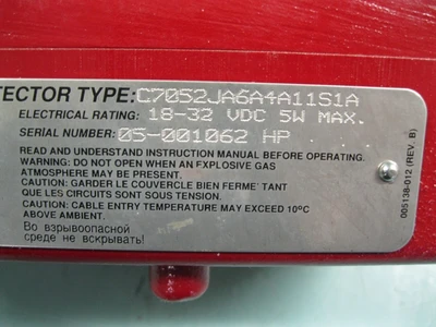 NEW Det-Tronics C7052 JA6A4A11S1A