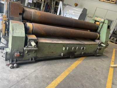 SERTOM 3-Rolls Plate Bending Rolls, in working condition