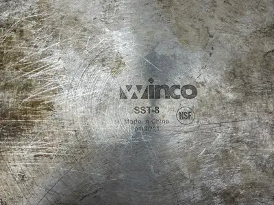 Used Winco Used Winco 8 Quart Heavy-Duty Stainless Steel Stock Pot - TH2 Pans Illinois US | Falcon Restaurant Supply #1374904