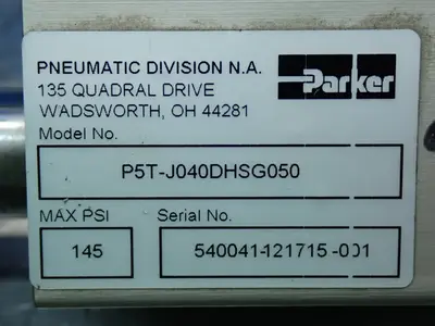 USED PARKER P5TJ040DHG050