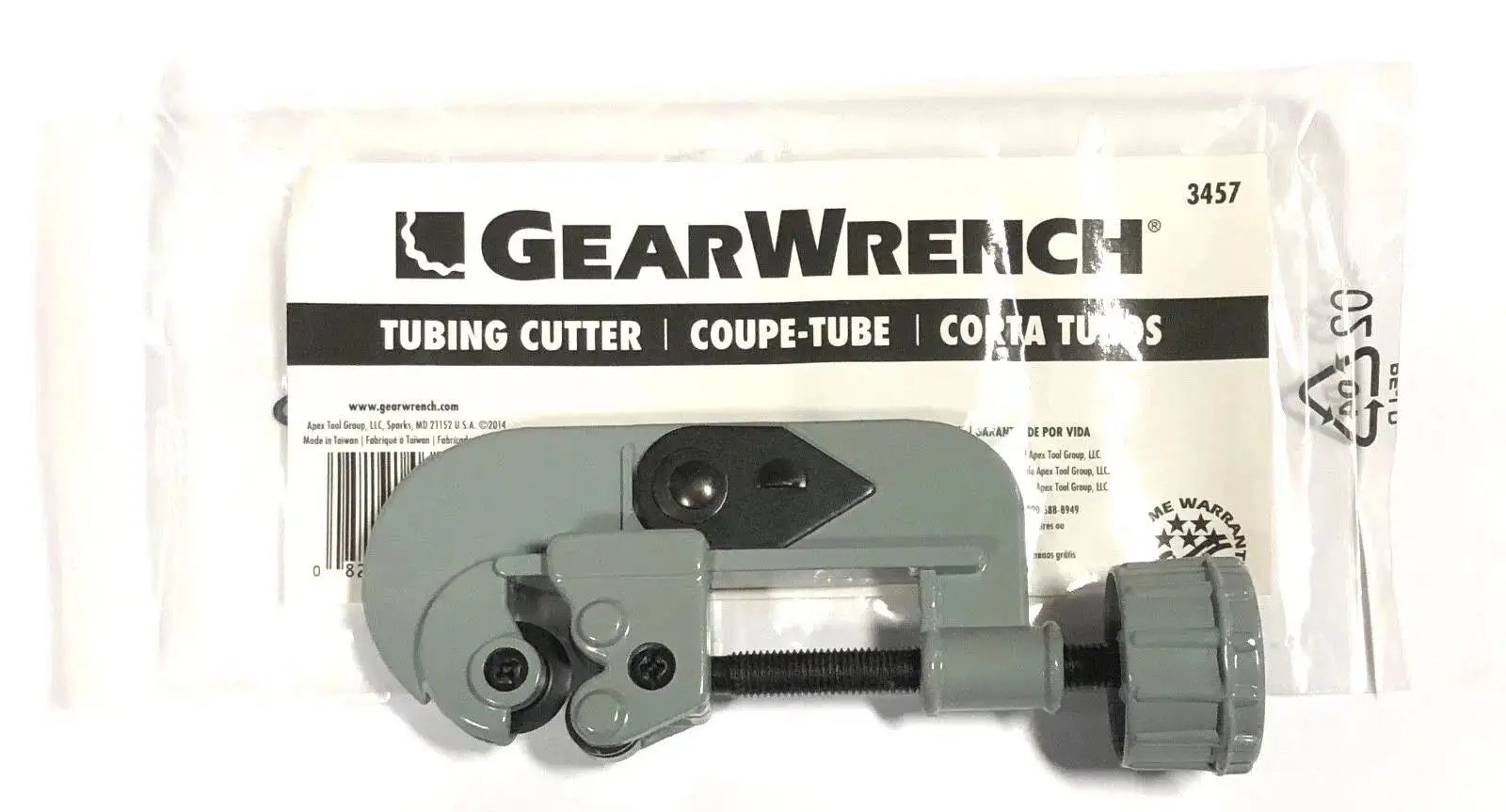 GearWrench Tubing Cutter 1/8" To 1-1/8" Capacity  3457