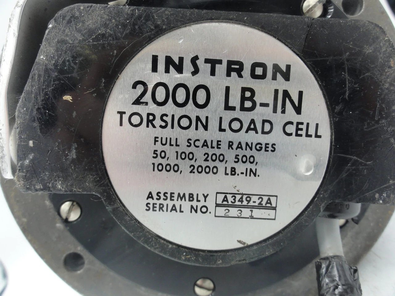 USED INSTRON A349-2A