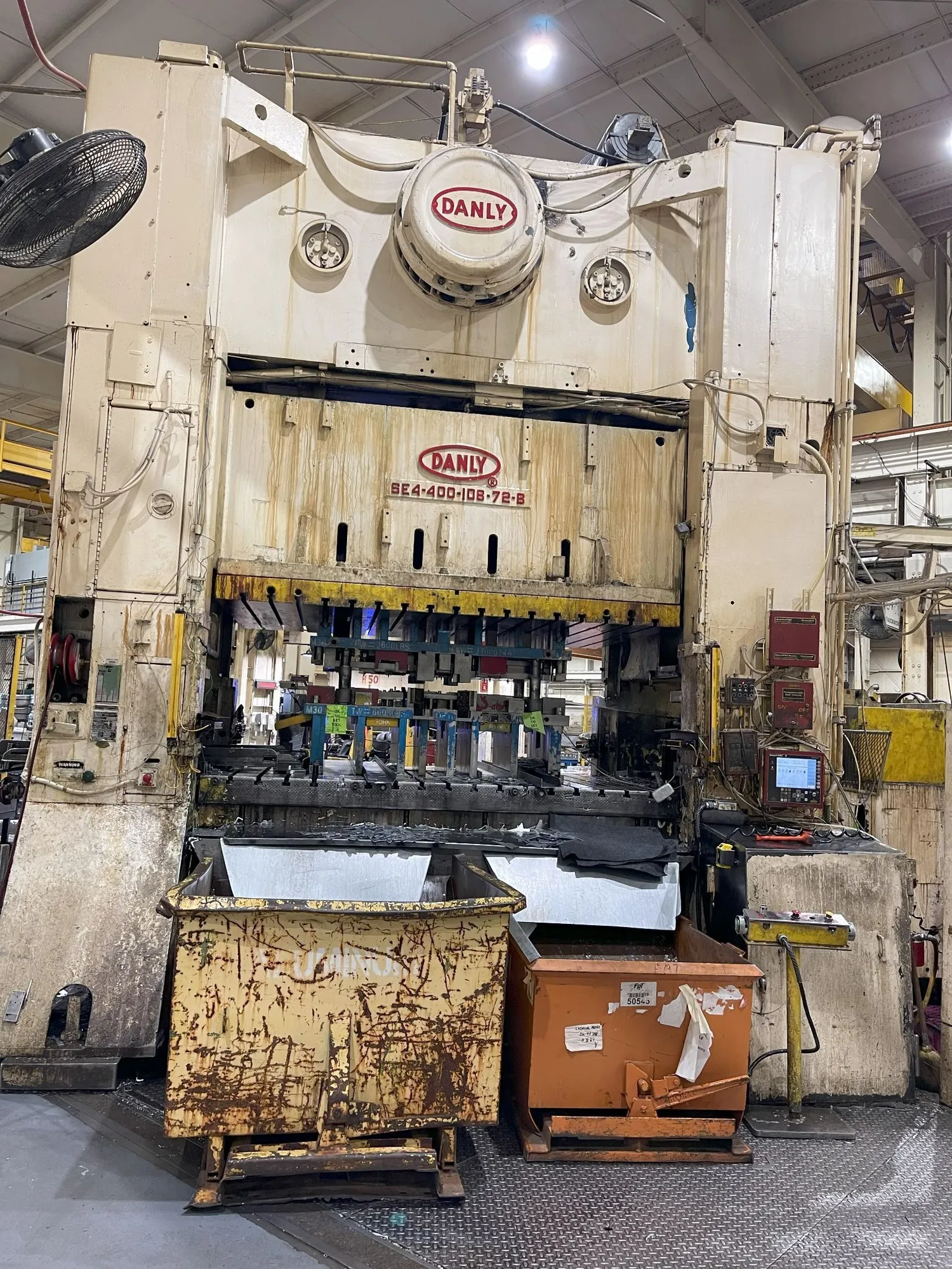 USED 1979 DANLY SE4-400-108x72B