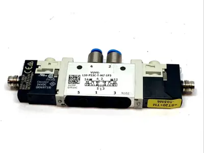 L10-P53C-T-M7-1P3 | Festo  Solenoid Valve 5/3 Closed 566476 - Used