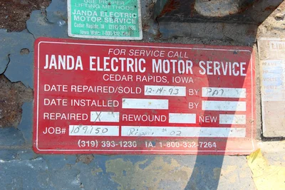Lincoln 125hp Electric Motor