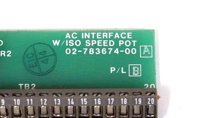 EMERSON 02-783674-00 AC INTERFACE BOARD 0278367400