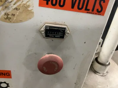 Used 1997 GARDNER DENVER EBERGH AIR COMPRESSOR Rotary Screw & Sliding Vane Air Compressors Michigan US | Miedema Asset Management Group #1320538