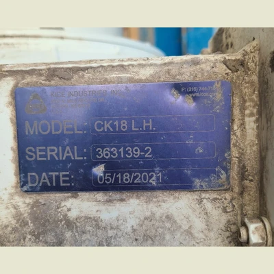USED 2021 KICE INDUSTRIES CK18L.H.