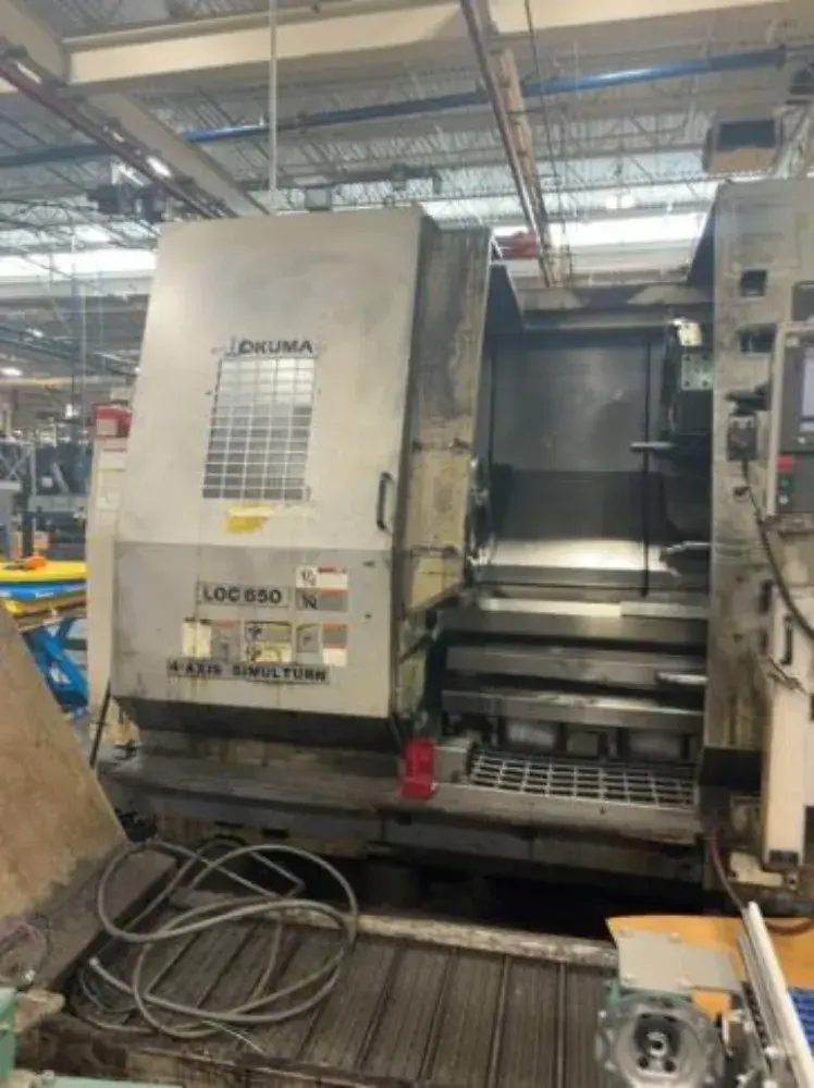 Used 2011 OKUMA LOC650B8 2SC 1750 CNC Lathes Ohio US | HGR 24 #1329046