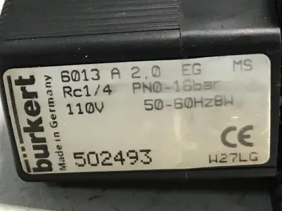 USED BURKERT 502493 6013