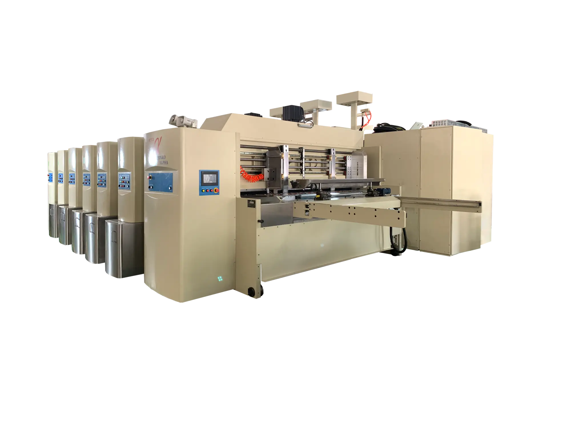 New 2025 SHINKO SUPER ALPHA I/O 1228 Flexo Folder Gluer