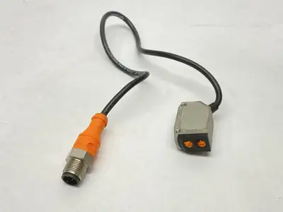USED IFM DIFFUSE REFLECTION SENSOR 5-500MM RANGE