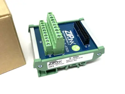 New | in-Stock AutomationDirect ZIPLink Feedthrough Module, 20-pole, DIN rail mount PLC Processors Michigan US | Maverick Industrial Sales #1398871