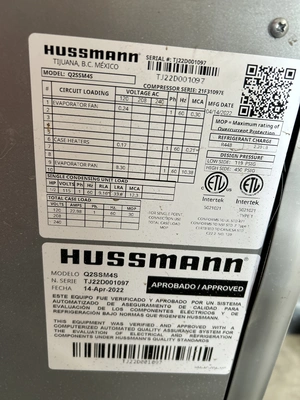 129-0114 Hussmann Q2SSM4S 50 Inch Deli Cooler