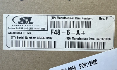 NEW Condor F48-6-A+