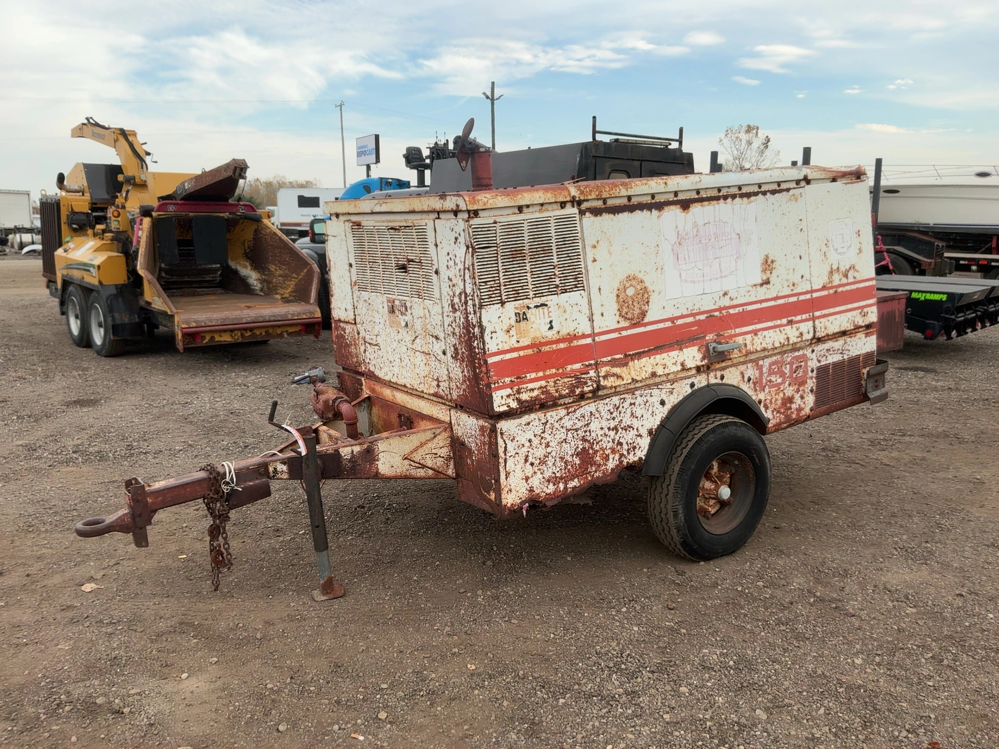 Used GARDNER-DENVER SPFDC 150 Rotary Screw & Sliding Vane Air Compressors Michigan US | Miedema Asset Management Group #1760296