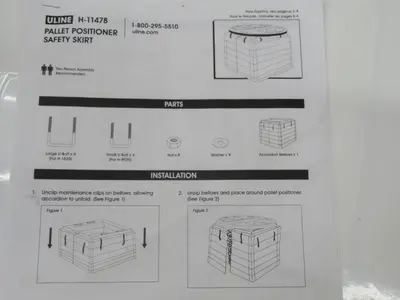 Used ULINE H-11478 Pallet Positioners Texas US | Aucto #1461104