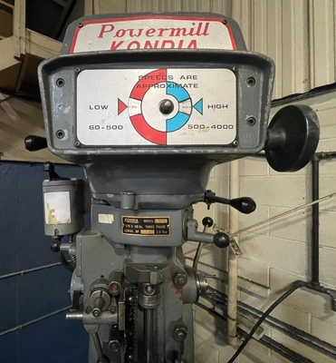 KONDIA POWERMILL Vertical Mills | Star Equipment Co., Inc. (3)