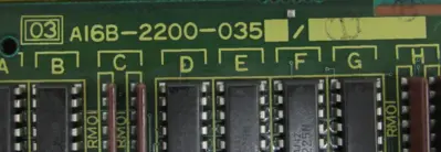 USED FANUC A16B-2200-0350/03A GRAPHIC CARD A16B22000350/03A