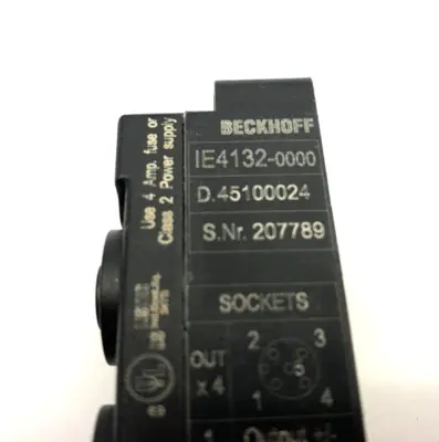 USED BECKHOFF 4-CHANNEL ANALOG OUTPUT EXTENSION BOX