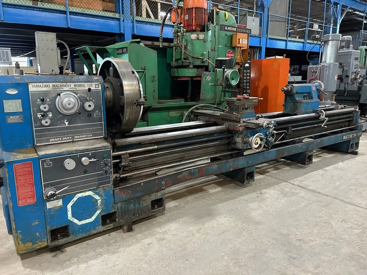 34"x160"cc MAZAK Engine Lathe