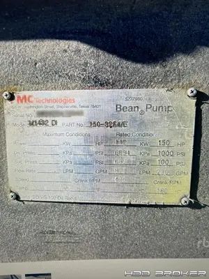 Used DITCH DITCH WITCH JT100 MACH 1 Piston Pumps Florida US | HDD Broker #1346797