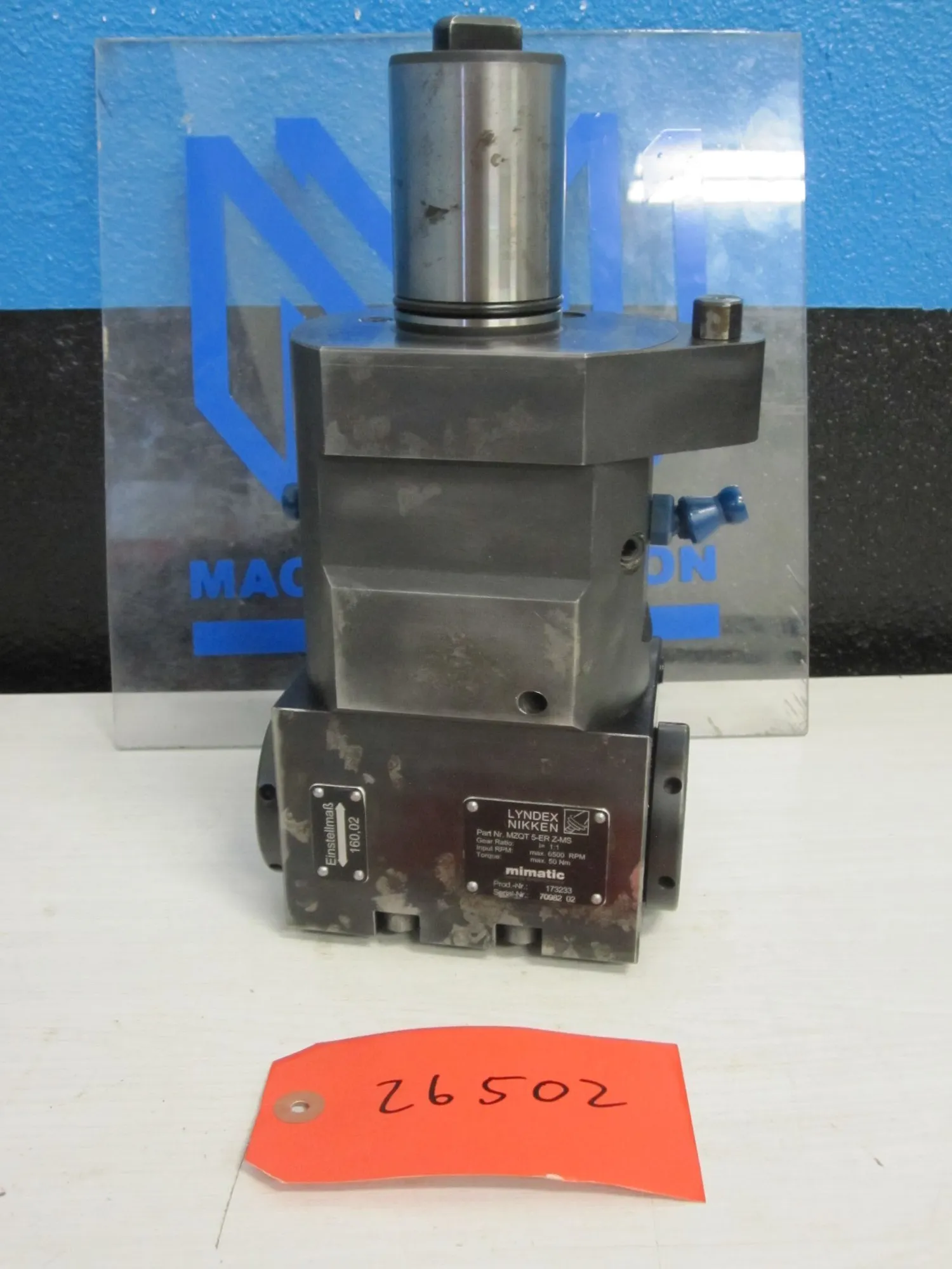 USED LYNDEX NIKKEN MZQT5-ER32Z-MS