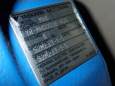 USED 2012 YASKAWA MOTOMAN MH6