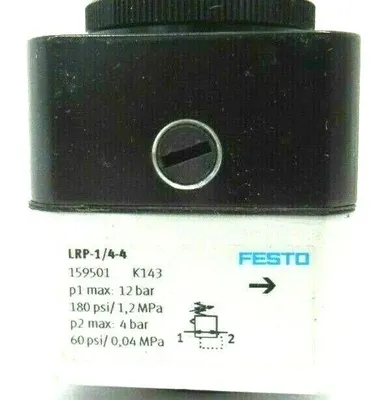 NEW FESTO LRP-1/4-4 PRESSURE REGULATOR 159501 LRP144