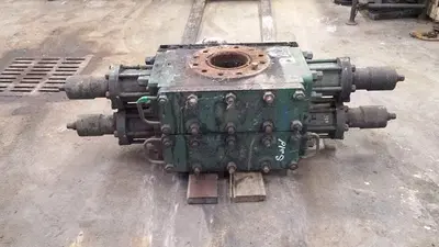 USED SHAFFER 7 1/16" 3M DOUBLE RAM BOP