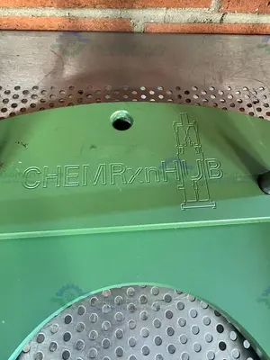 Used CHEMGLASS CHEMRXNHUB BENCHTOP 2-5 LITER GLASS REACTOR SUPPORT STAND Reactors California US | Equipment Lab #1394840