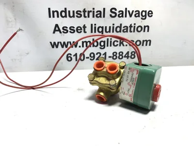 ASCO Red Hat Solenoid Valve 125PSI (8342C3P)