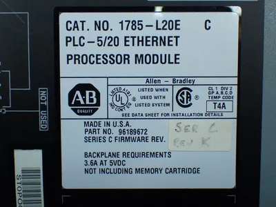 USED ALLENBRADLEY 1785L20E