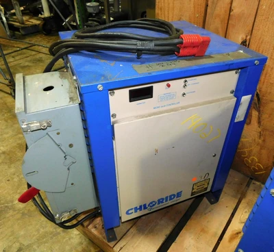 USED BATTERY CHARGER BY CHLORIDE BATTERY CHARGER 24V
