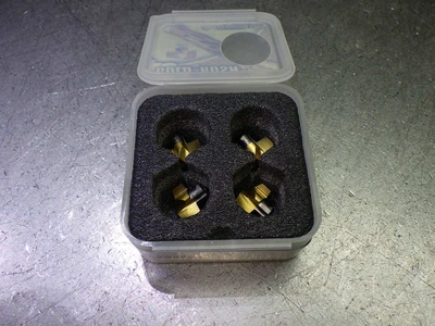 Ingersoll 12.4mm Carbide Drill Tip Inserts QTY4 TKA1240R01 IN2505 (LOC1065A)