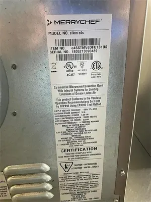 USED MERRYCHEF EIKON E4S
