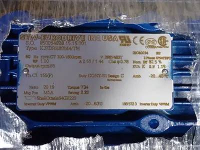 Sew-eurodrive 1 Hp Gear Drive
