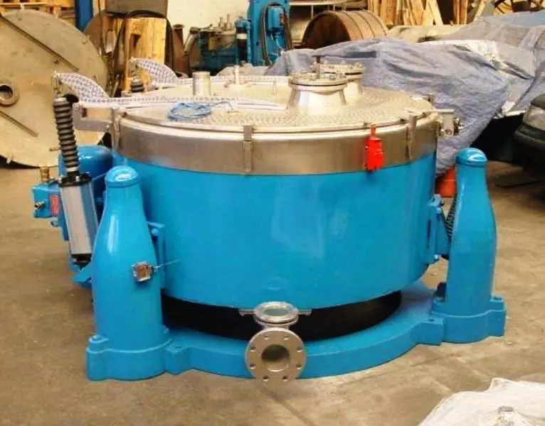 Comteifa FT-12-B perforate basket centrifuge, 316L SS.