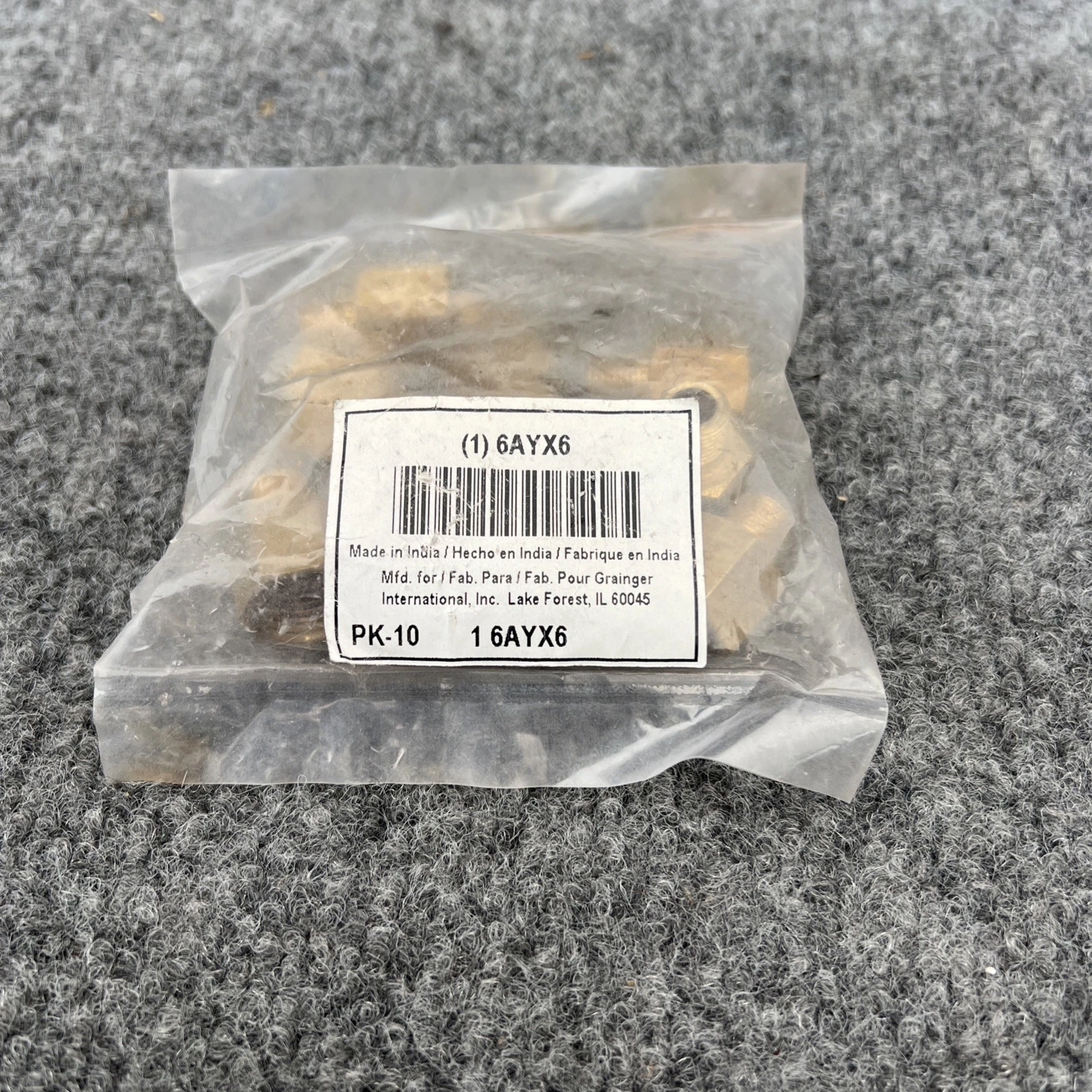 New | in-Stock Grainger 6AYX6 Parts (Hydraulics and Pneumatics) California US | Davliegogo LLC #1706038