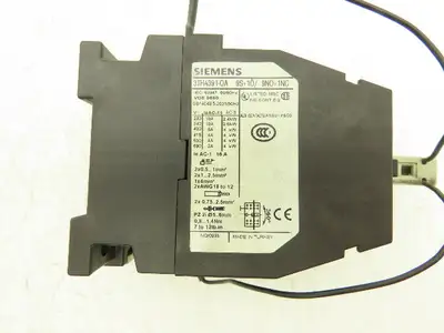 Siemens 3TH4391-0A Contactor Relay 9NO + 1NC 24V Coil 10A 600V 91E 3TH43