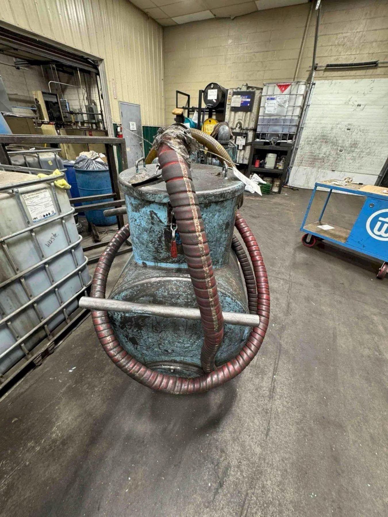 5 HP MASTER CHEMICAL ELECTRIC SUMP SUCKER VACUUM: STOCK #23658