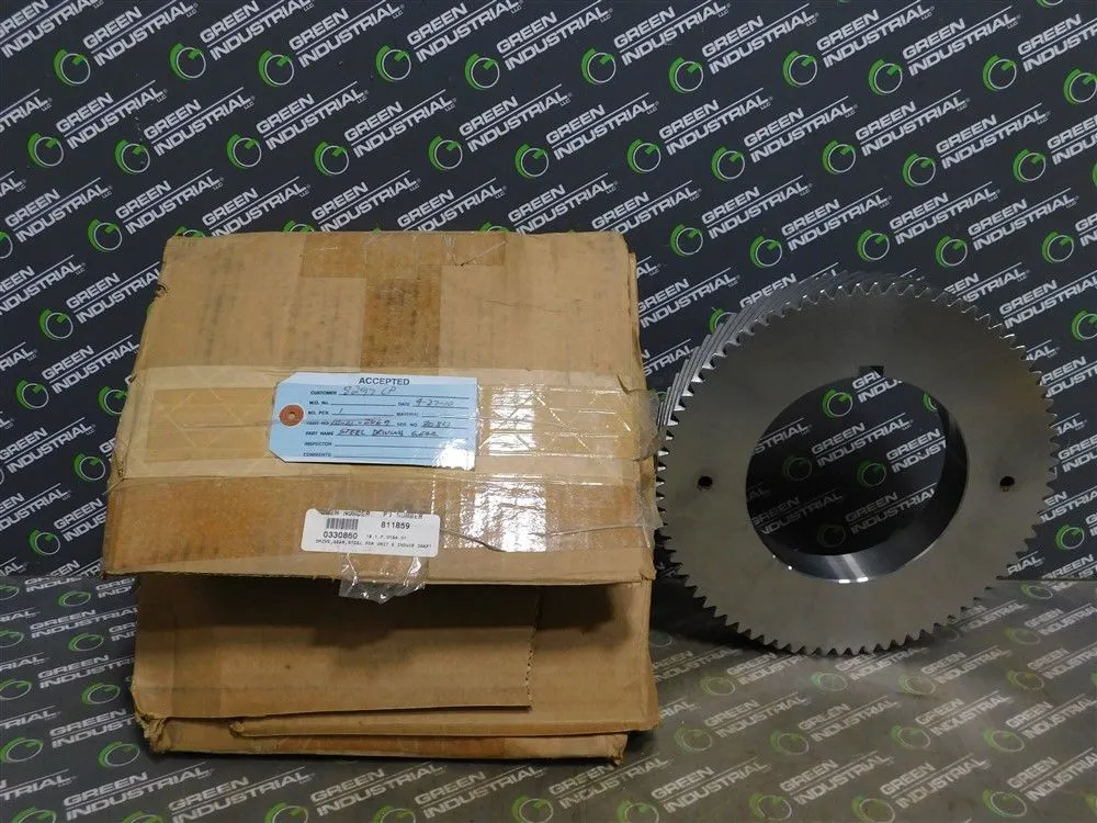 Michigan Gear 10-01-2069 Steel Driving Gear OD 11" ID 6" W 1.5" New