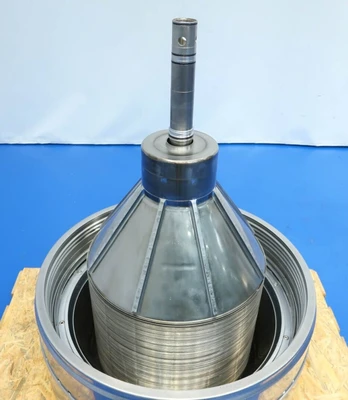 Westfalia MSA 160-01-076 warm milk separator, 316SS.