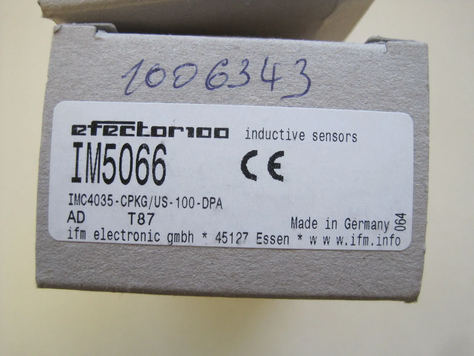 NEW EFECTOR IM5066