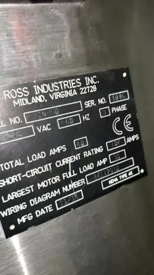 Used 2016 ROSS IN850 Tray Sealers Illinois US | M&M Equipment Corp. #1228286